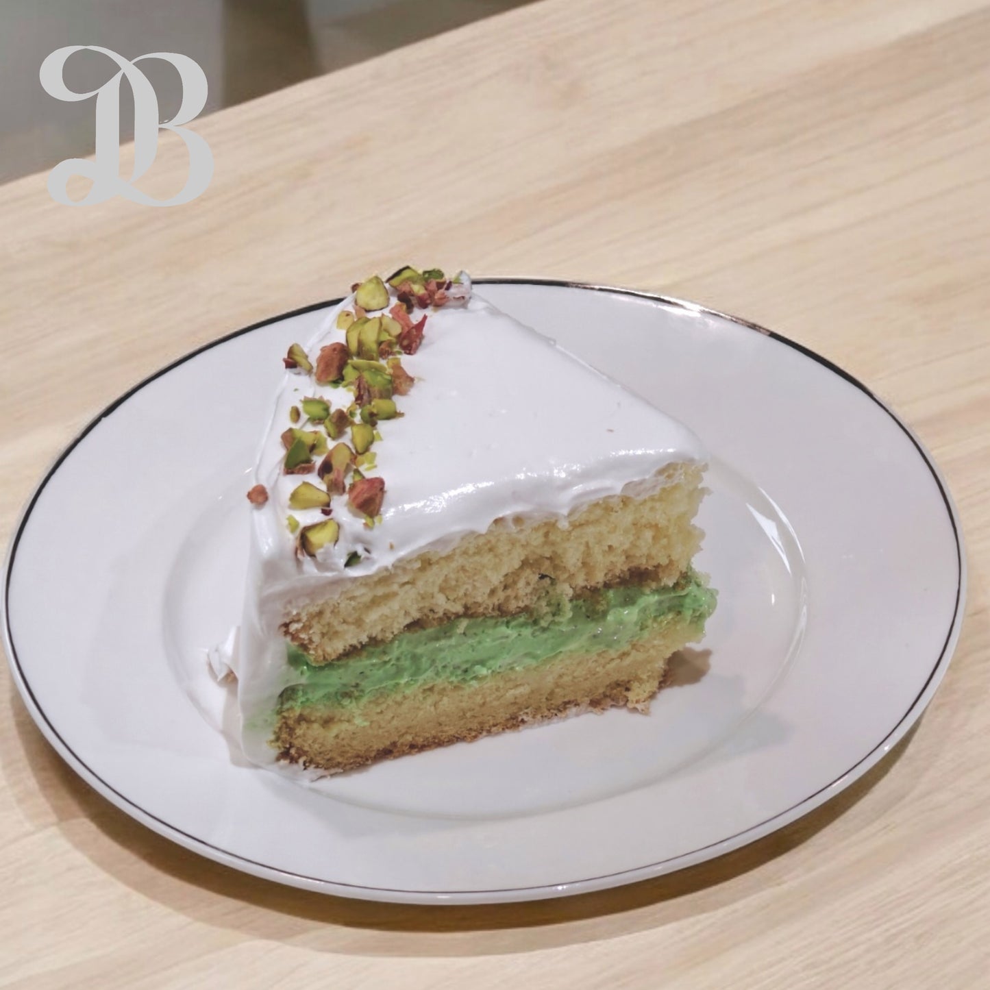 Pistachio Cream Cake